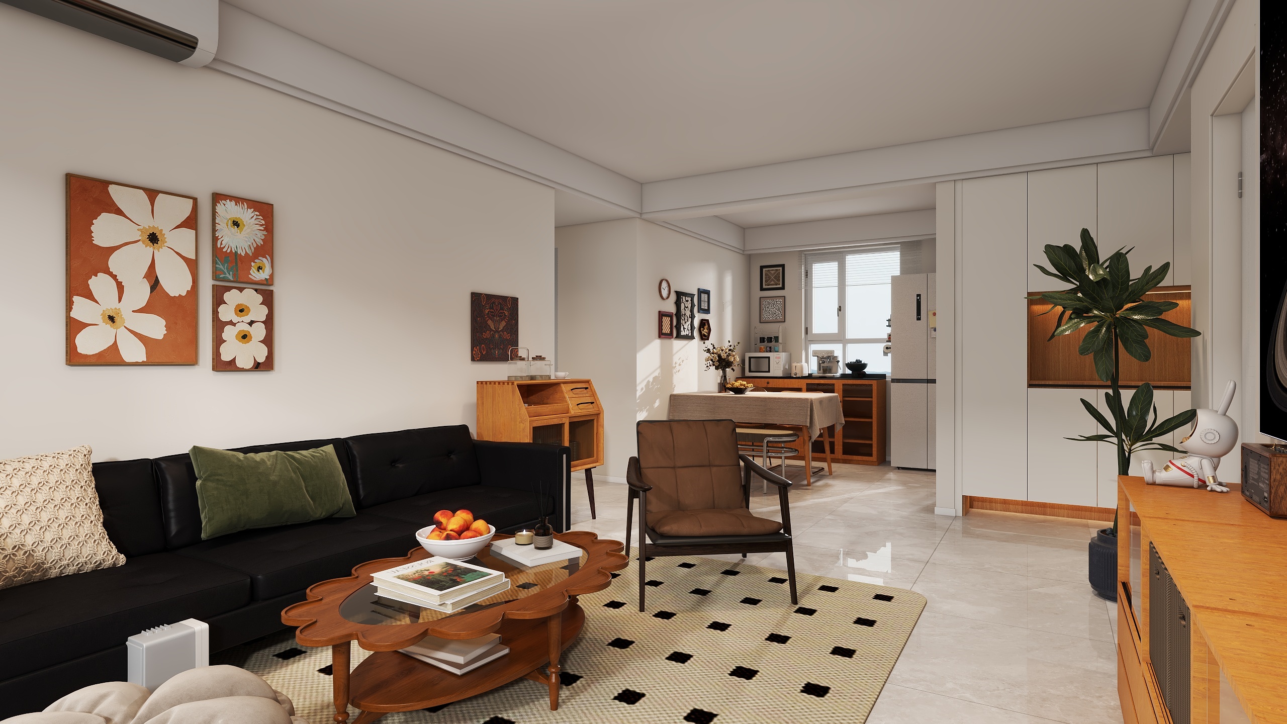 萬萬丨两样设计-华侨城欢乐莲泉112㎡4室装修效果图