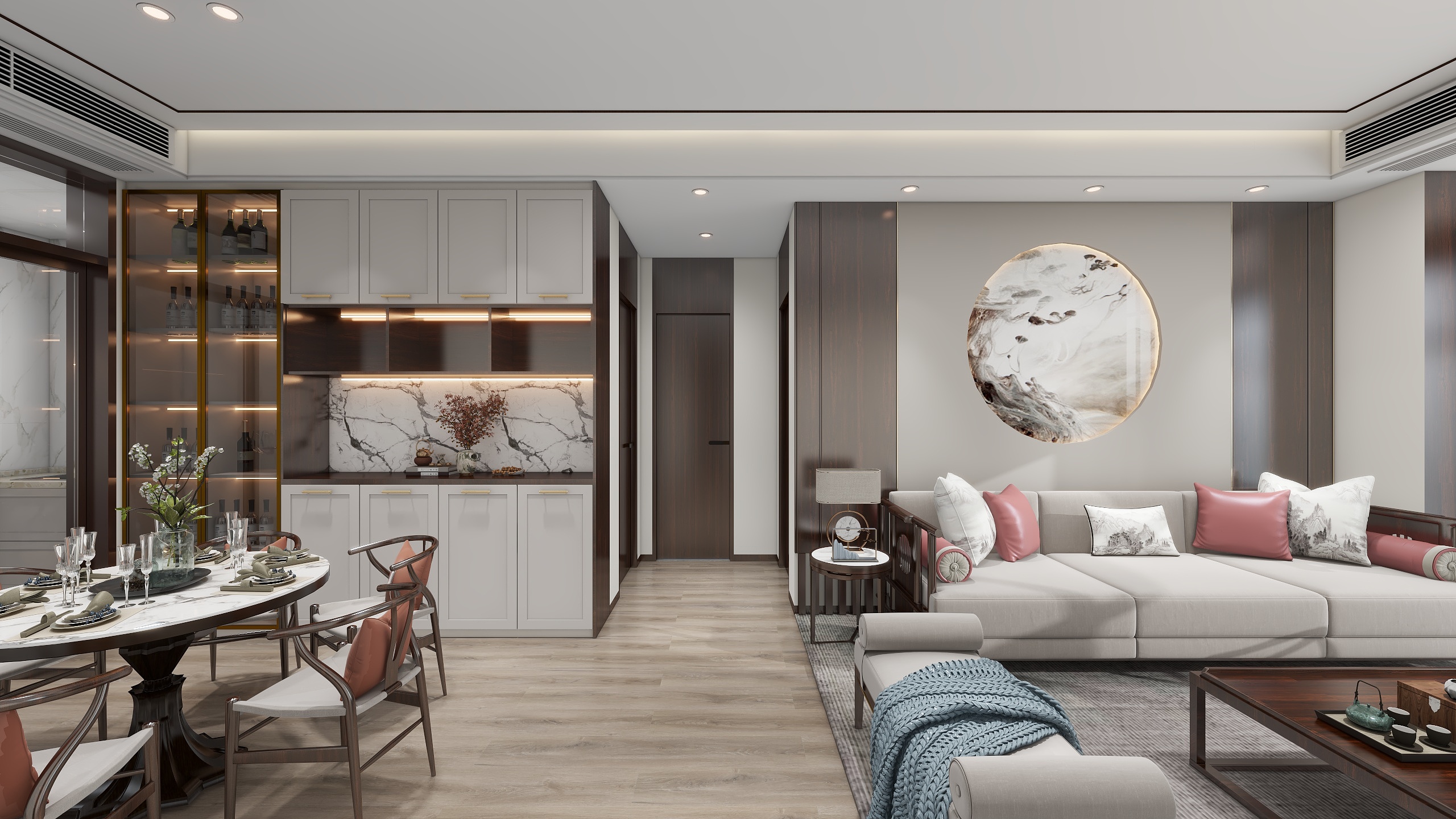 欧阳雪健-新中式东方典雅-装修设计方案