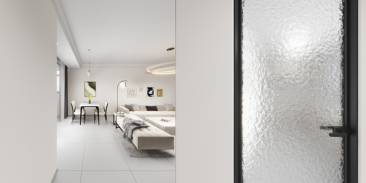 yq丷-黑白灰-装修设计方案