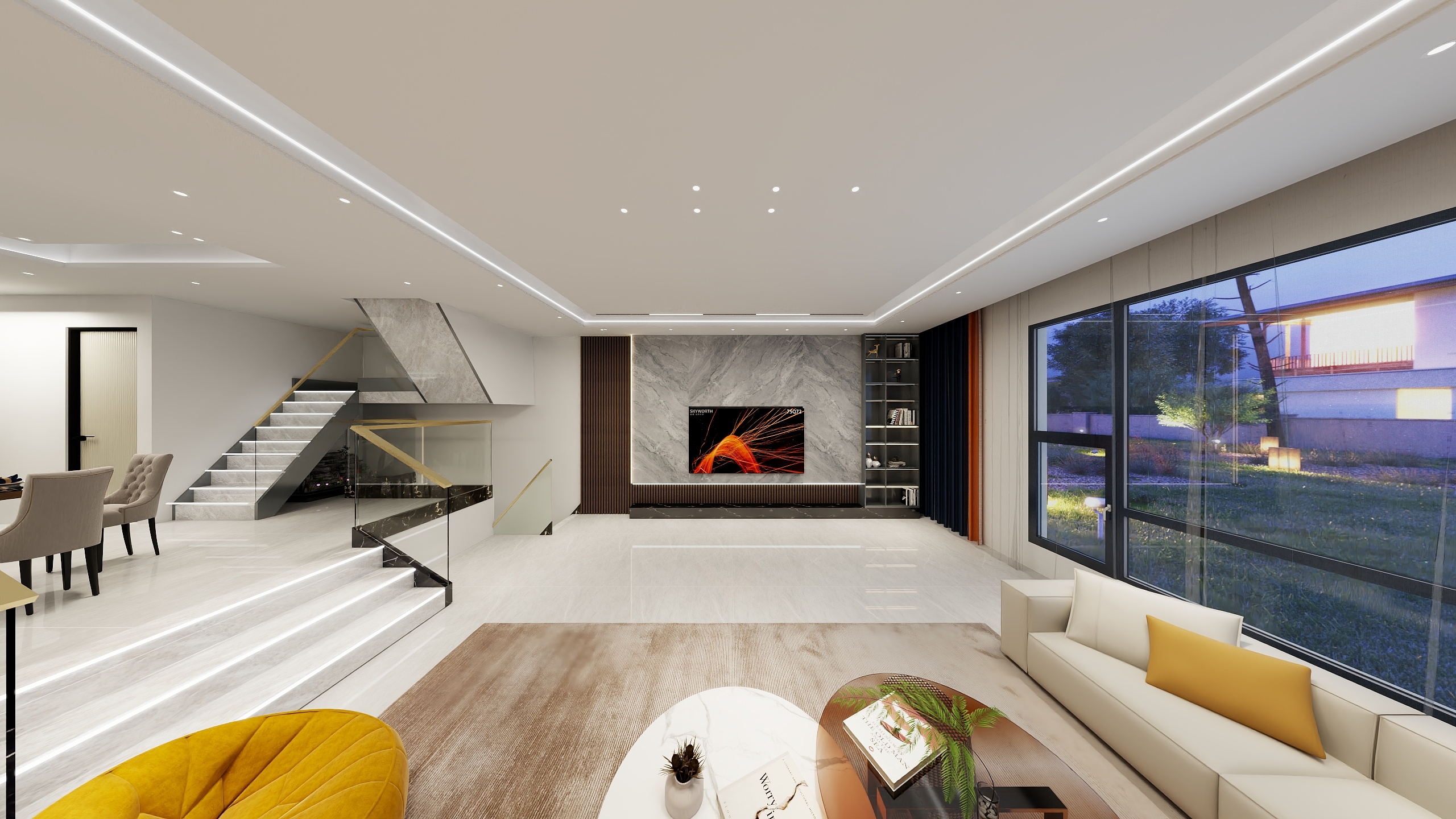 媛姐设计-泊林名郡-1到1层-装修设计方案