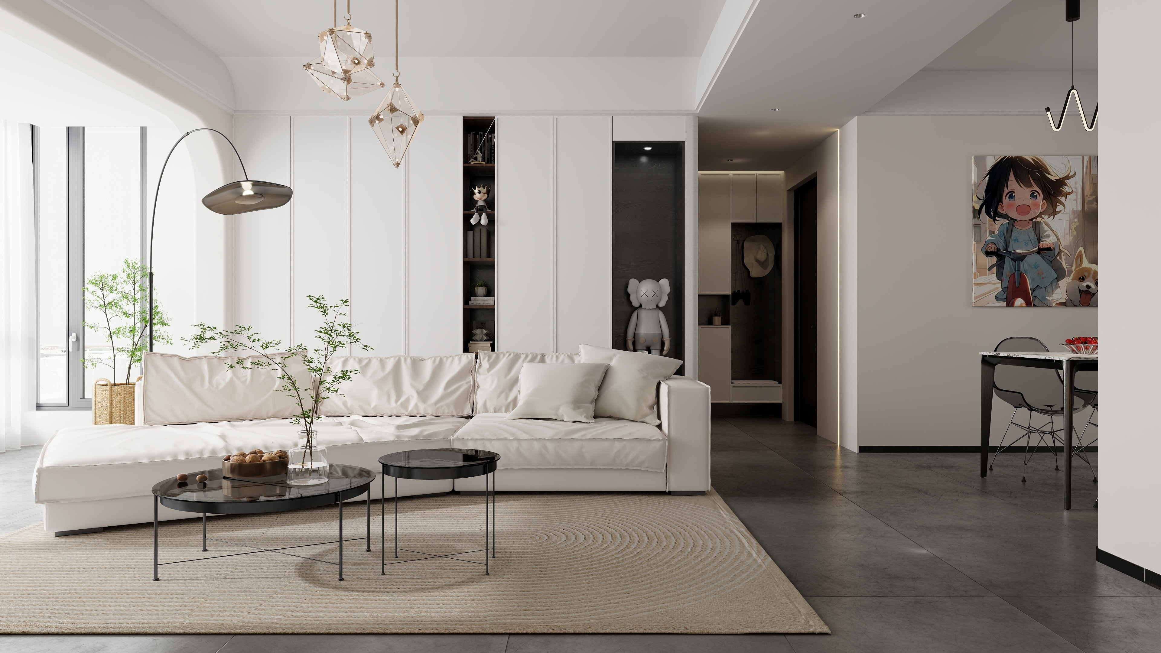 青石空间-一位单身优质男客户现代方案126㎡-装修设计方案