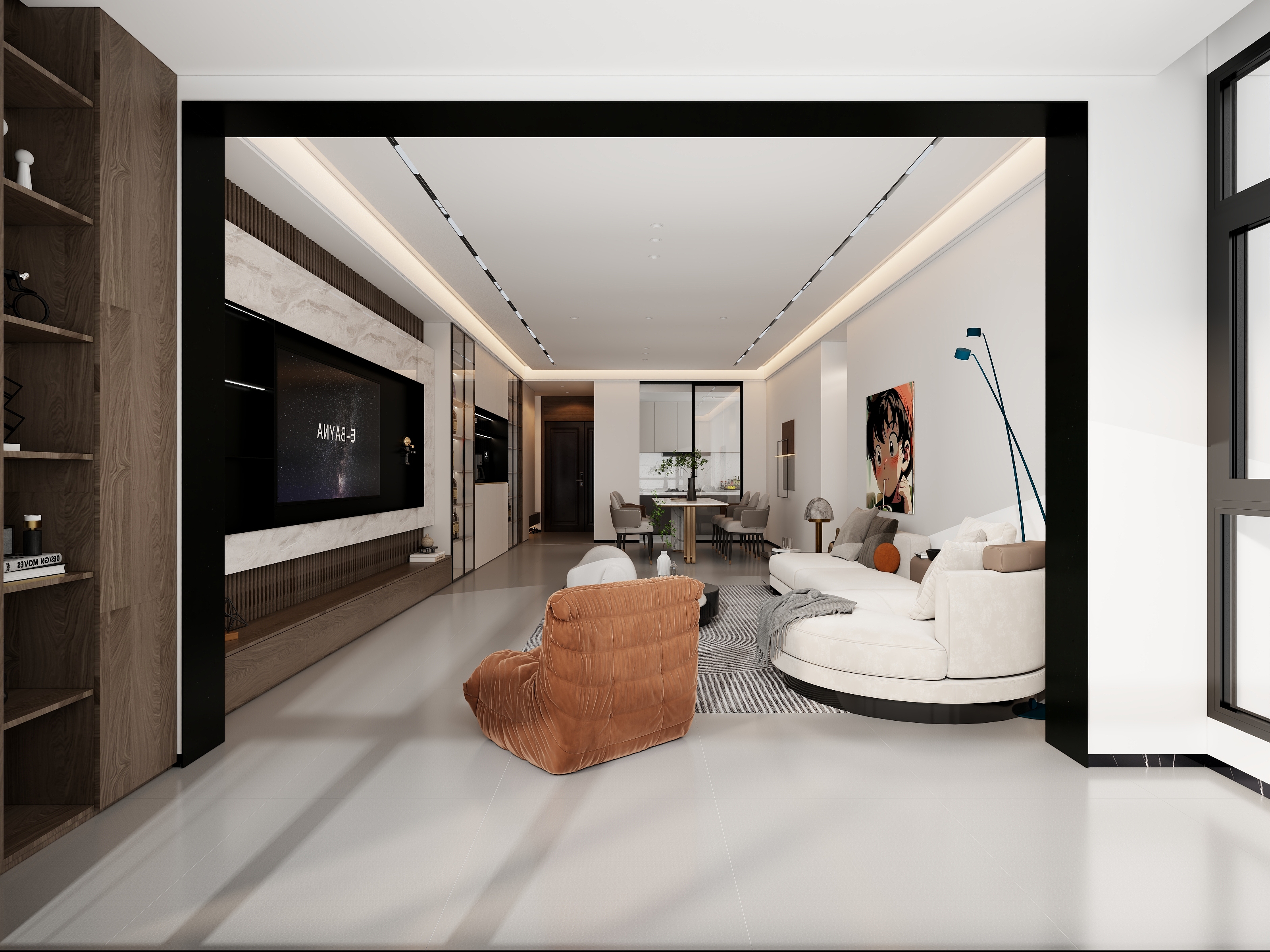 柏杨7-状元府-现代-装修设计方案