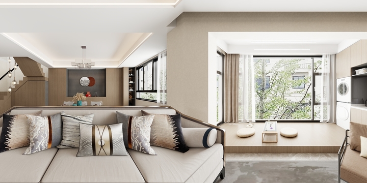 慕夜笙-金茂府3-3-502-装修设计方案