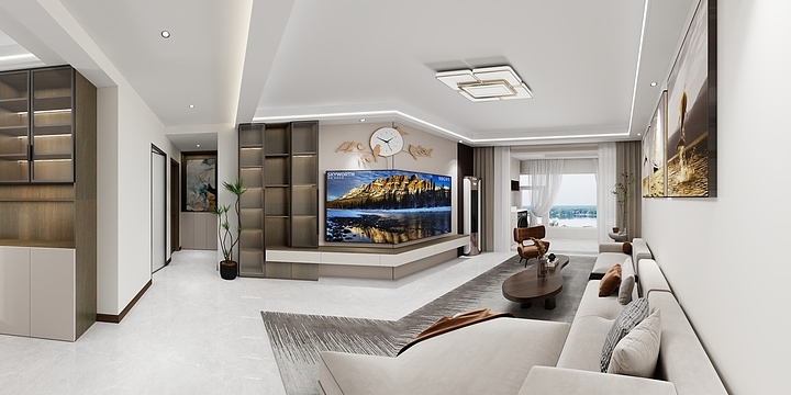 岁月不居LC-亚信国际-装修设计方案