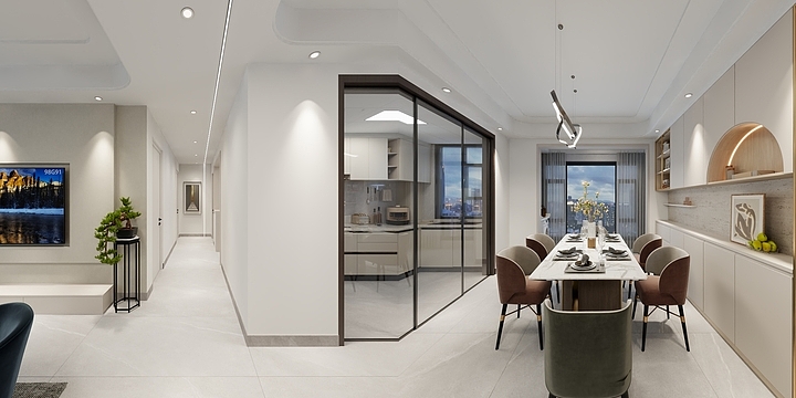 亮点〖15973667898〗-紫金城8-1701-装修设计方案