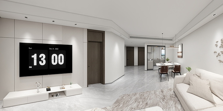 茫茫细雨-奥达文景观园-装修设计方案