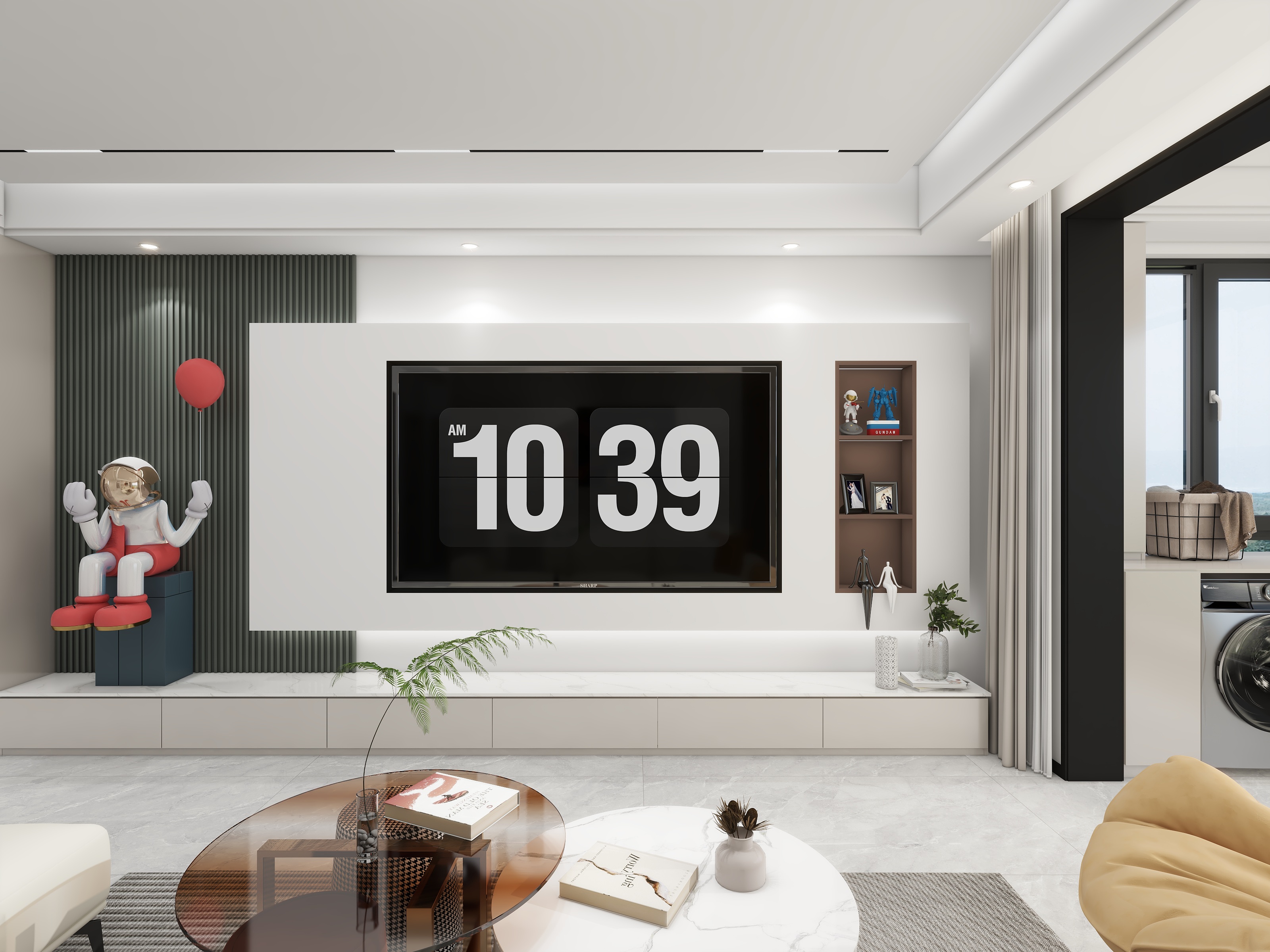 杨昆-博群上河园三居室120平-装修设计方案