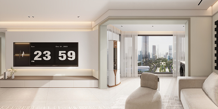 LangBo-文昌苑A3-2-19-4 户型图-装修设计方案