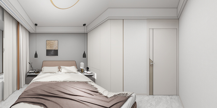 全案空间设计中心-御景湾39-2-0802-装修设计方案