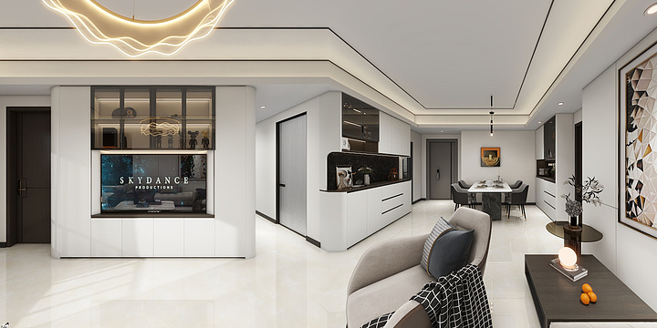 ZBOM-高端定制-泓辰-世纪新城B3-1402-装修设计方案