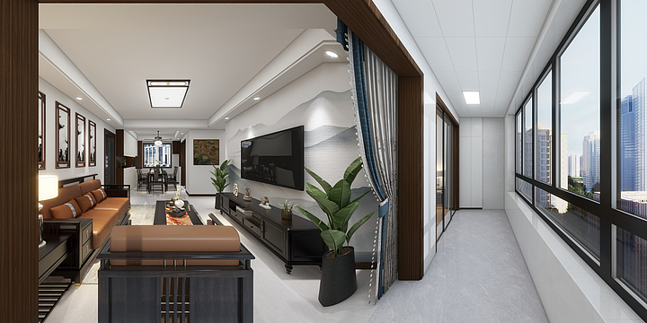 123666张-平面方案-装修设计方案