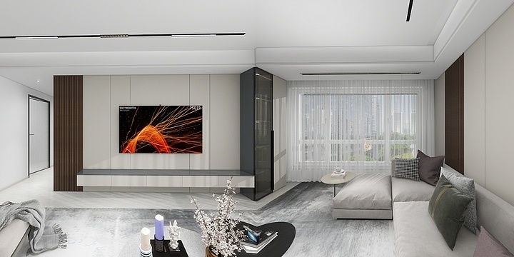 郭含-恒通悦府2-2-21楼东户-装修设计方案