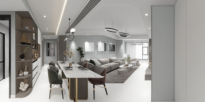 正海装饰李双-天逸河畔2#405-装修设计方案