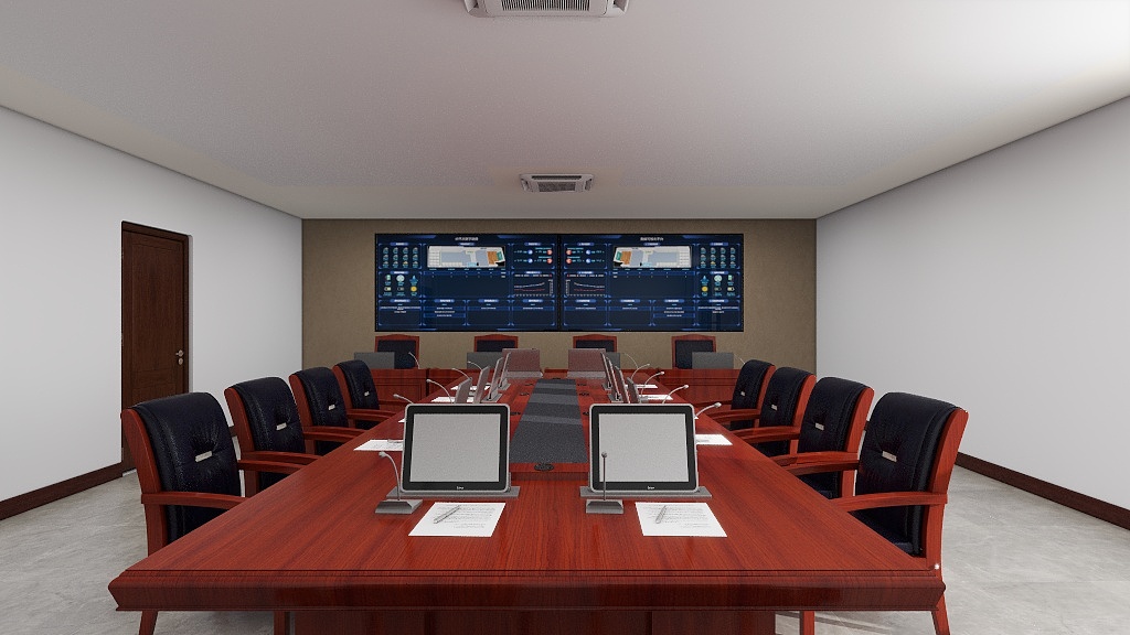 梓洋阿福-作训室-装修设计方案