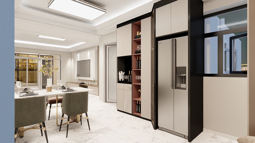 设计设计丶暖阳-2栋户型图.dwg-装修设计方案