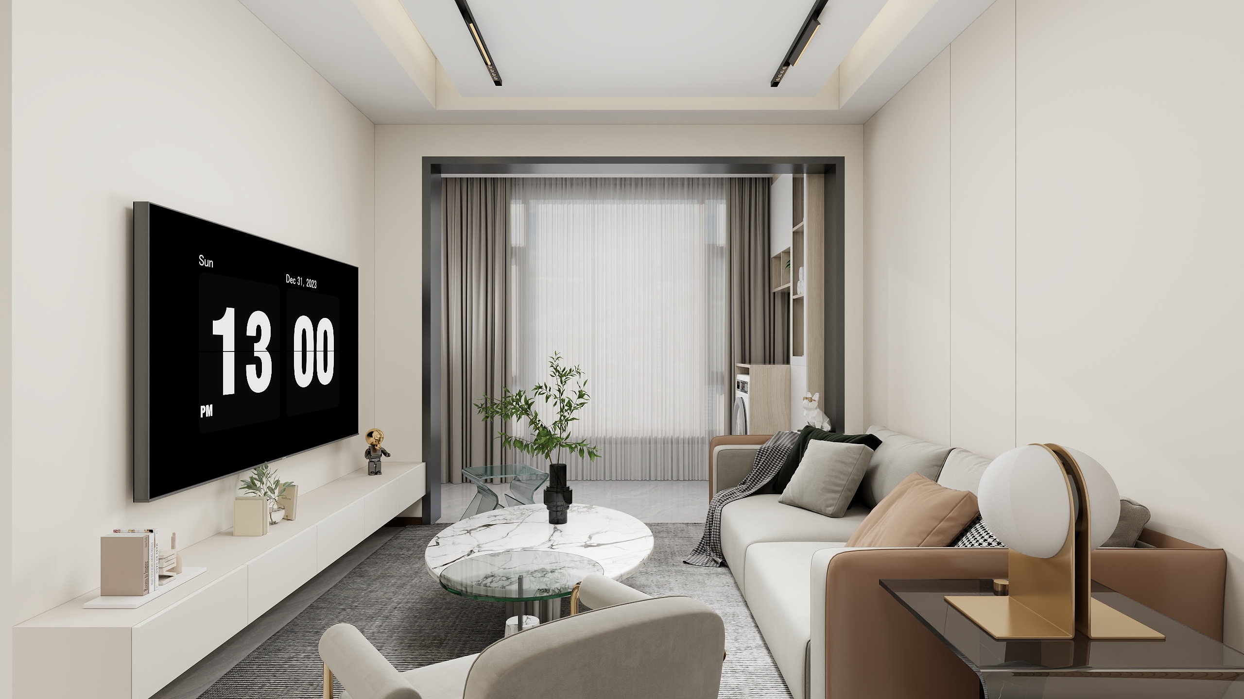 至雅装饰-李国颖-远洋天成71㎡3室-装修设计方案