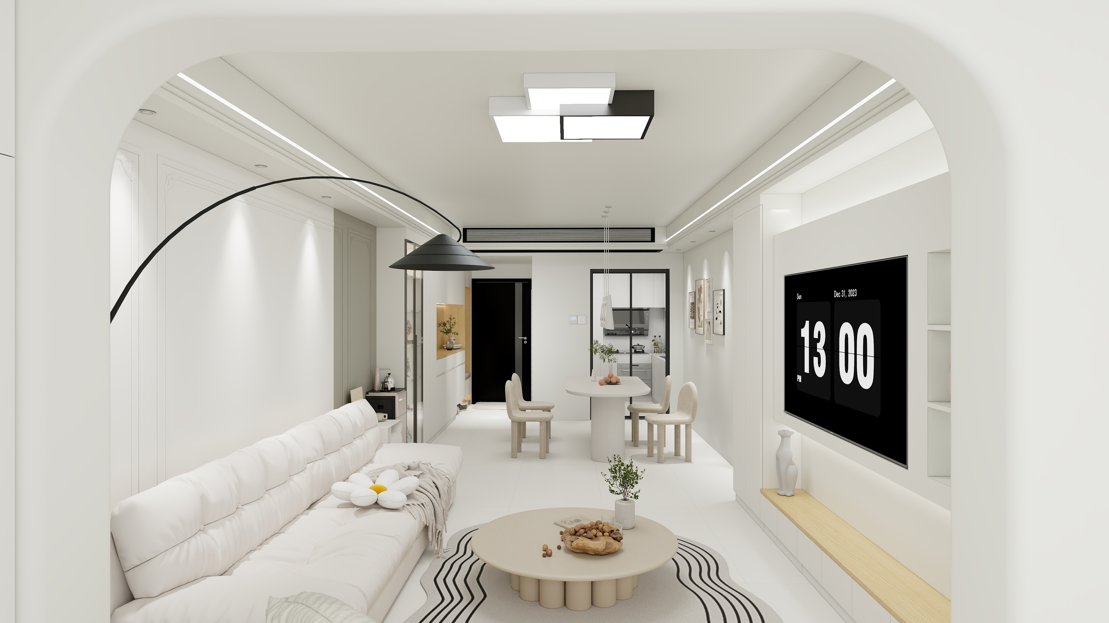 全案设计师姚源志-铜冠见龙花园114㎡3室-装修设计方案