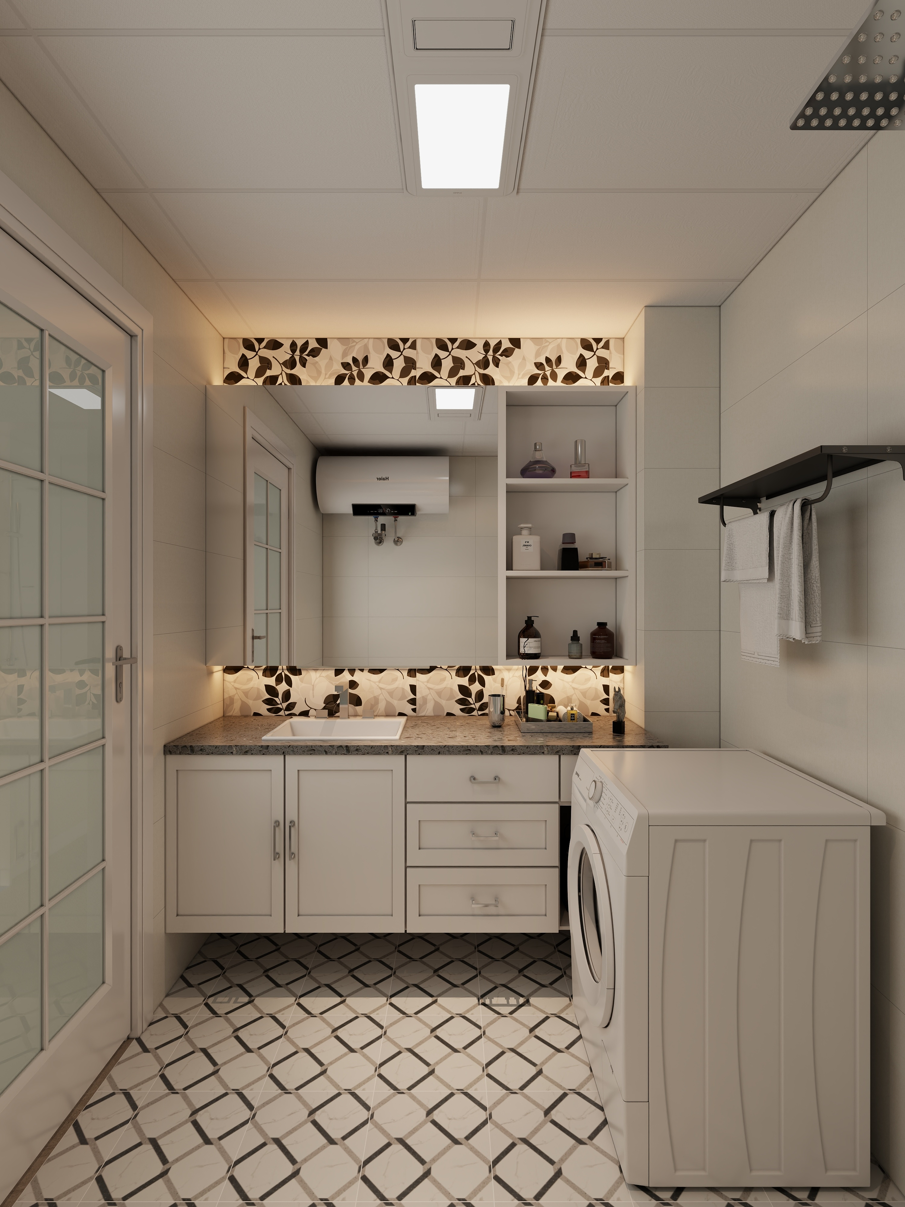 十方糖空间设计事务所-金地峯启未来H1-2-1201-装修设计方案