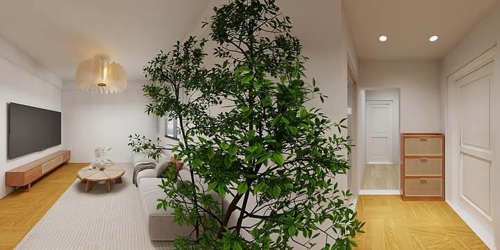 整案设计默-光明小区(1)-装修设计方案