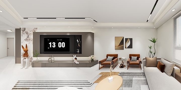 书凡设计--永和装饰-十里铺7号楼3单元4层西户方案-装修设计方案