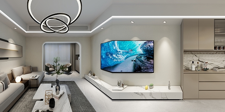 夏漠Soul-书香名苑-装修设计方案