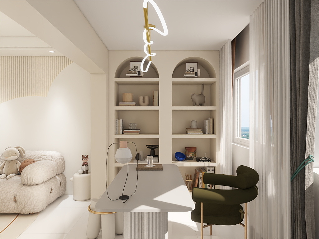 叶先生1-保利东湾86㎡2室-装修设计方案