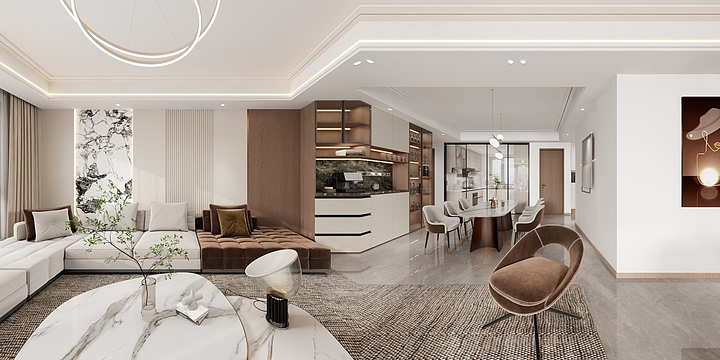 7z效果设计-龙湖双珑原著——晋级装饰设计师平平-装修设计方案