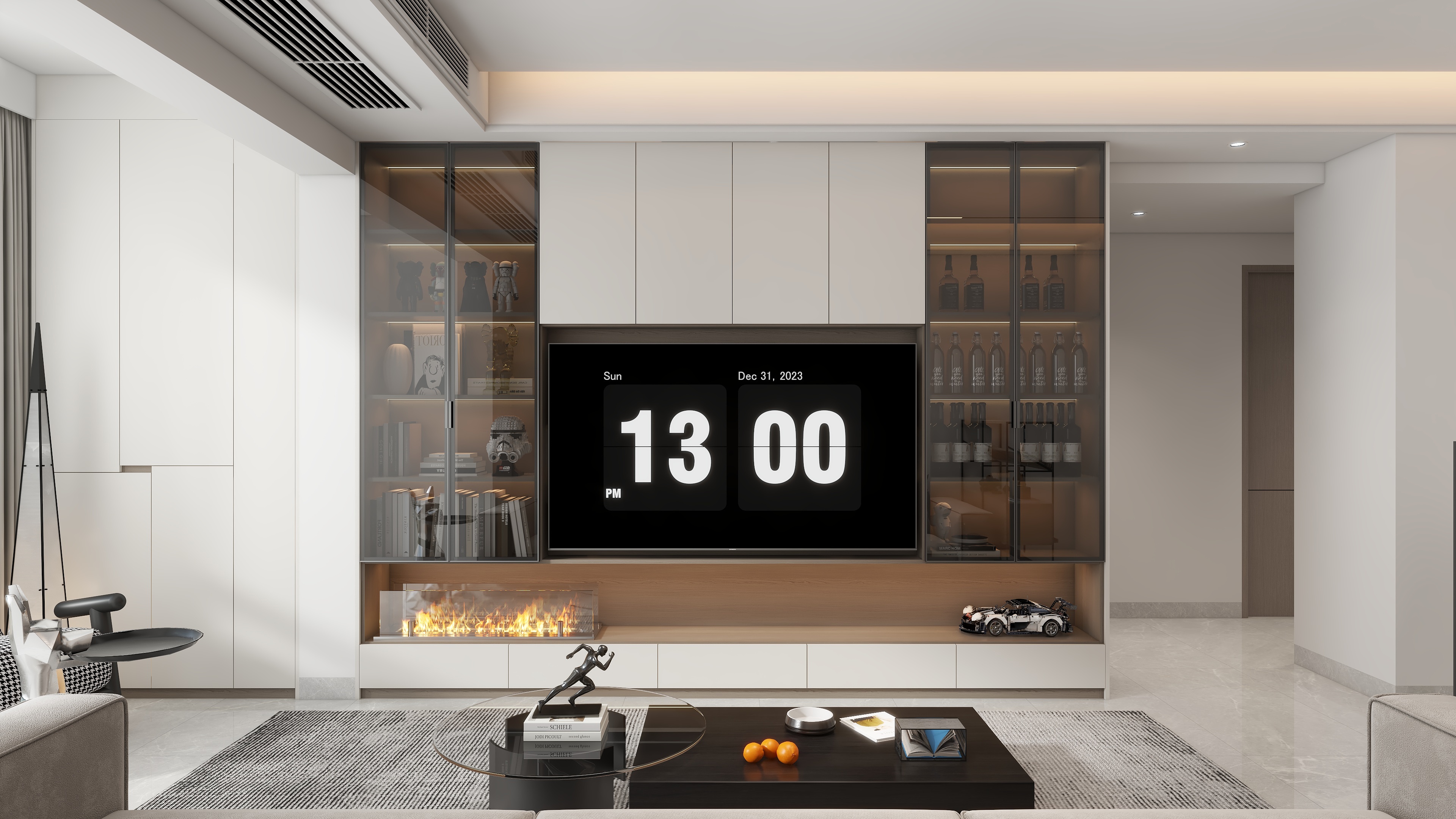 YZXDesign-壹城中心98m²——现代风格-装修设计方案