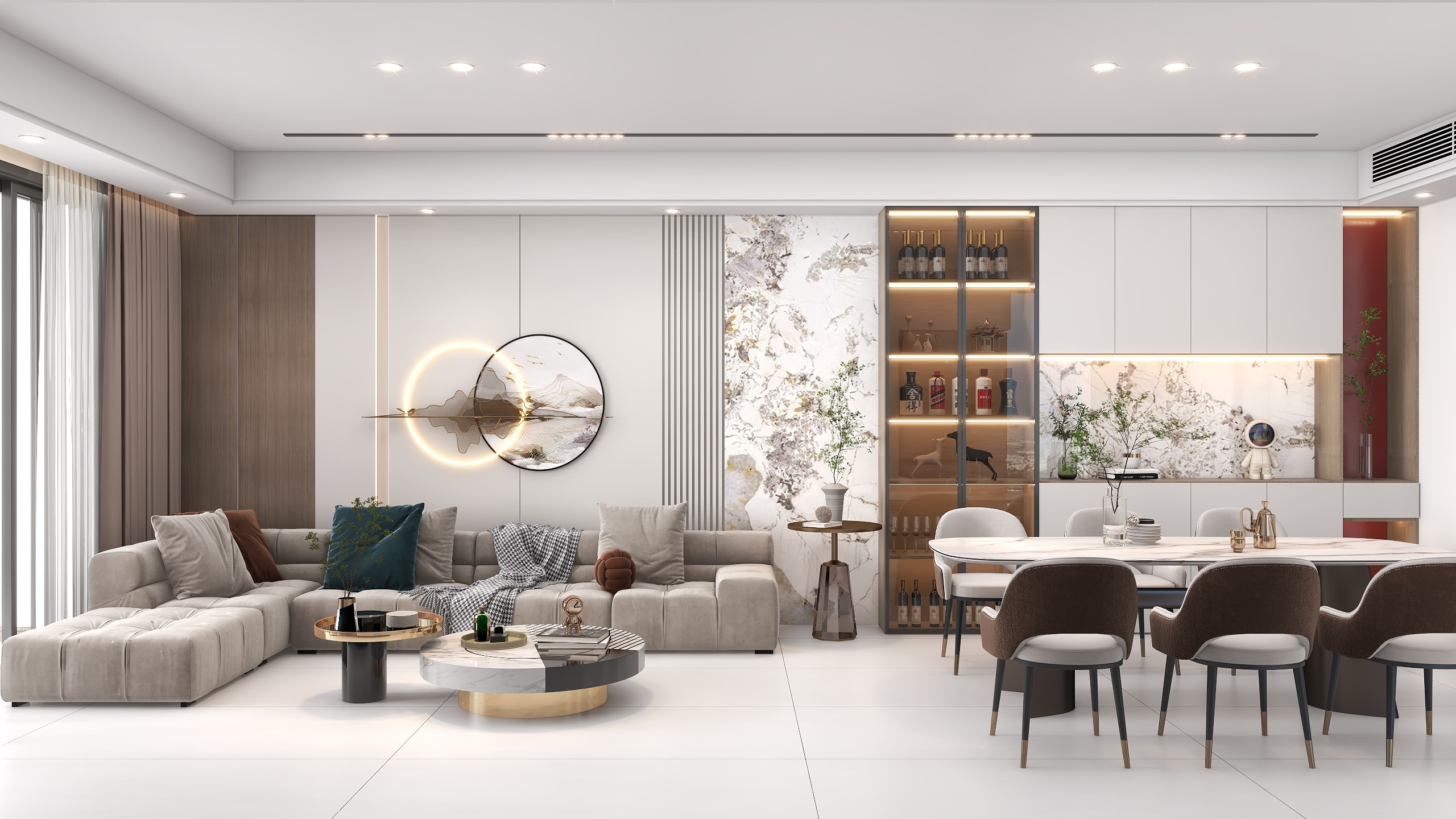 向向子-凯旋广场117㎡3室-装修设计方案