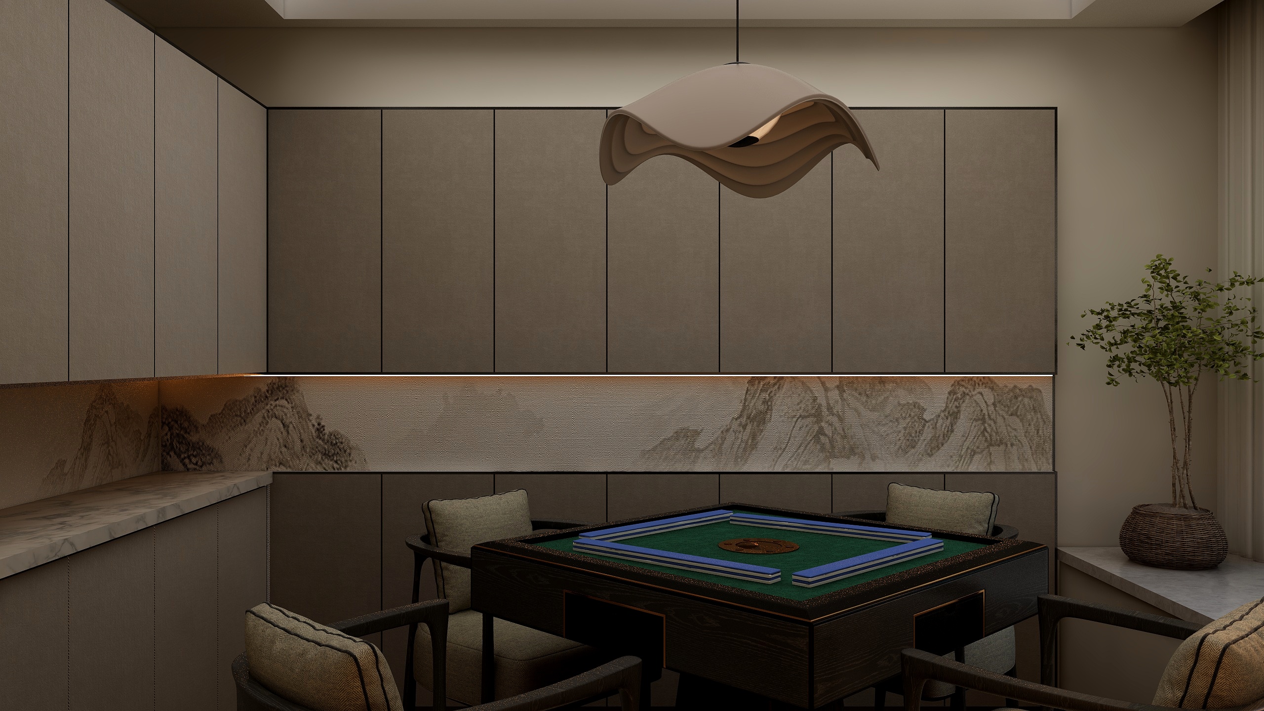 枫林飞舞-心海上城会所-装修设计方案