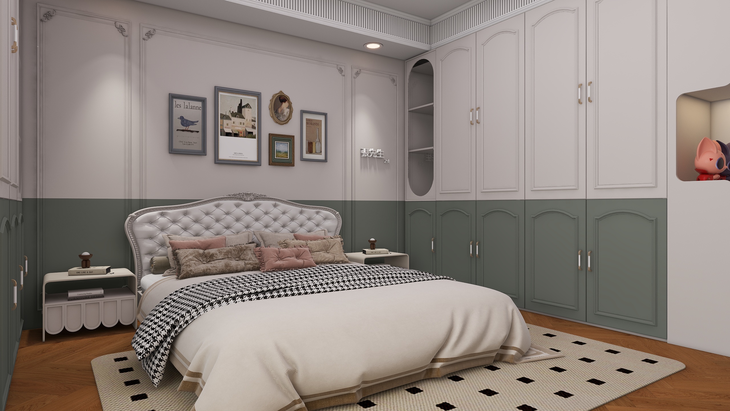 巾木设计工作室-25㎡1室-装修设计方案