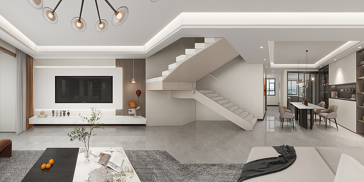 小7..-御珑湾一楼-装修设计方案