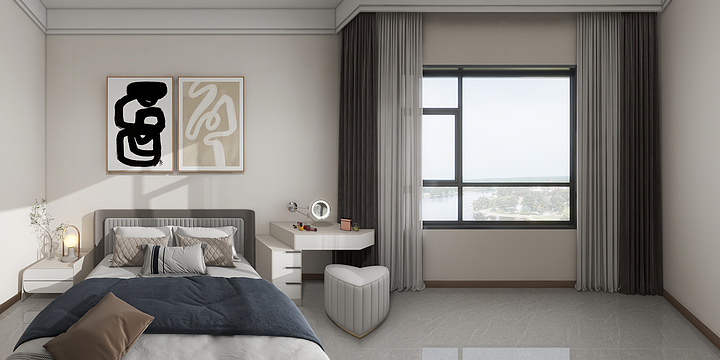 小7..-坡西自建房二楼（锦绣）-装修设计方案