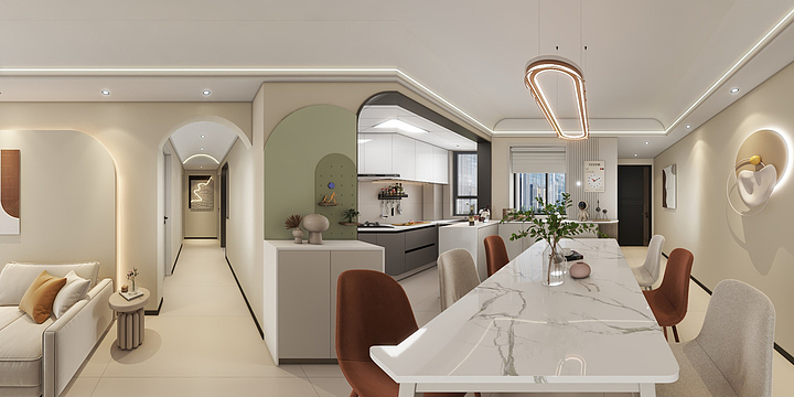 福庆全屋定制高端设计-珑璋台2栋604-副本-装修设计方案