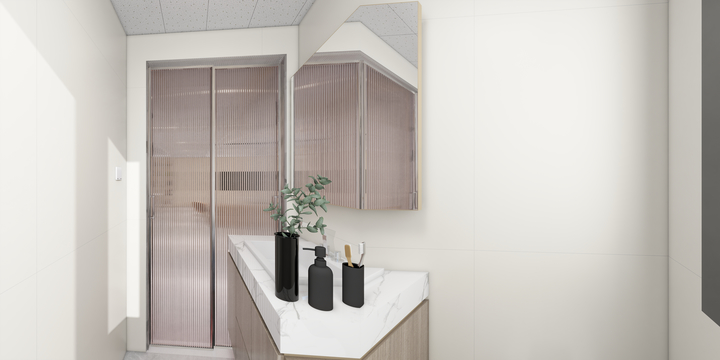 四川代氏建筑装饰工程有限责任公司-全景看房，现代奶油风带来不一样的感受-副本-装修设计方案