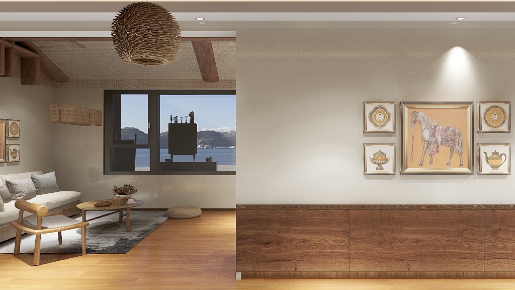 二白c-二层轻蒙民宿-装修设计方案