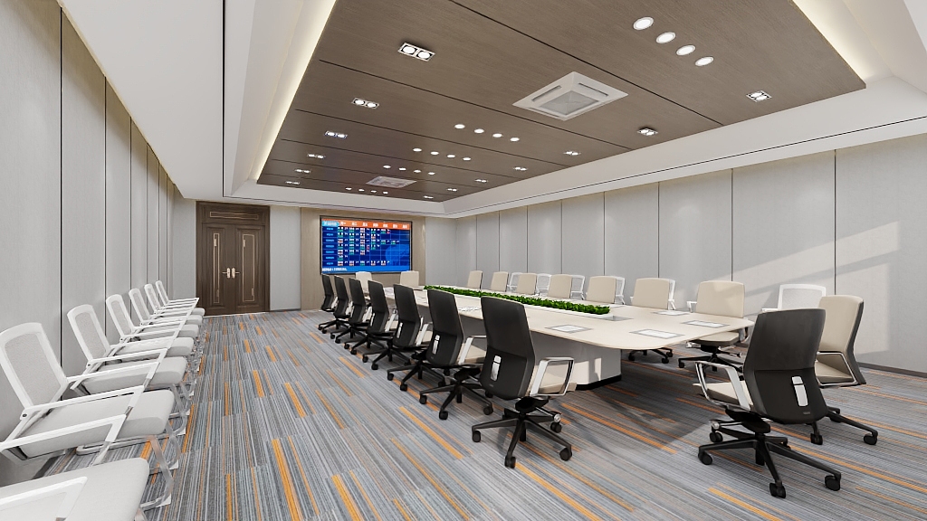 多杰白玛-会议室方案-装修设计方案