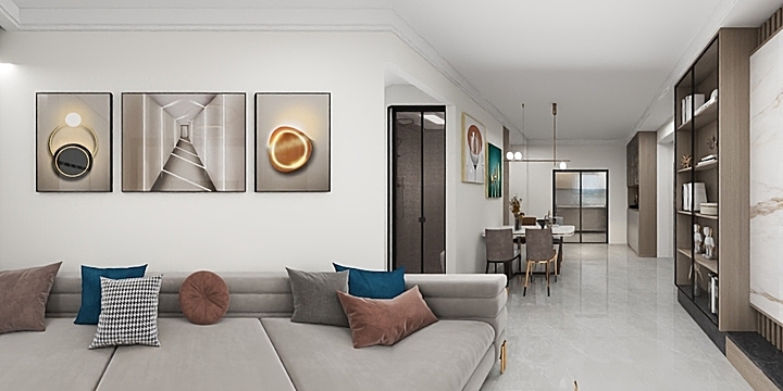 小贝壳9896-公园上城-装修设计方案