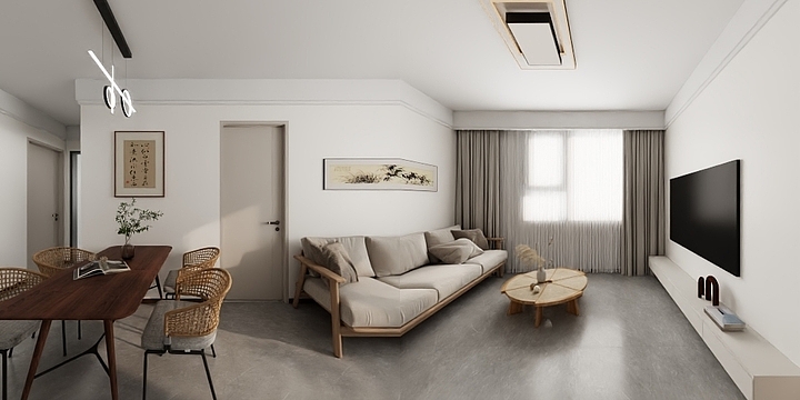 全案设计崔鋒豪-卢浮公馆1-装修设计方案