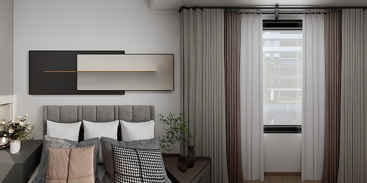 设计kJHa-现代简约·九华粼云-装修设计方案