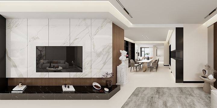 长辰室内设计-望江8-702-装修设计方案