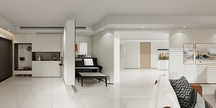 室内设计师陈源-干休所LOFT  0410-装修设计方案