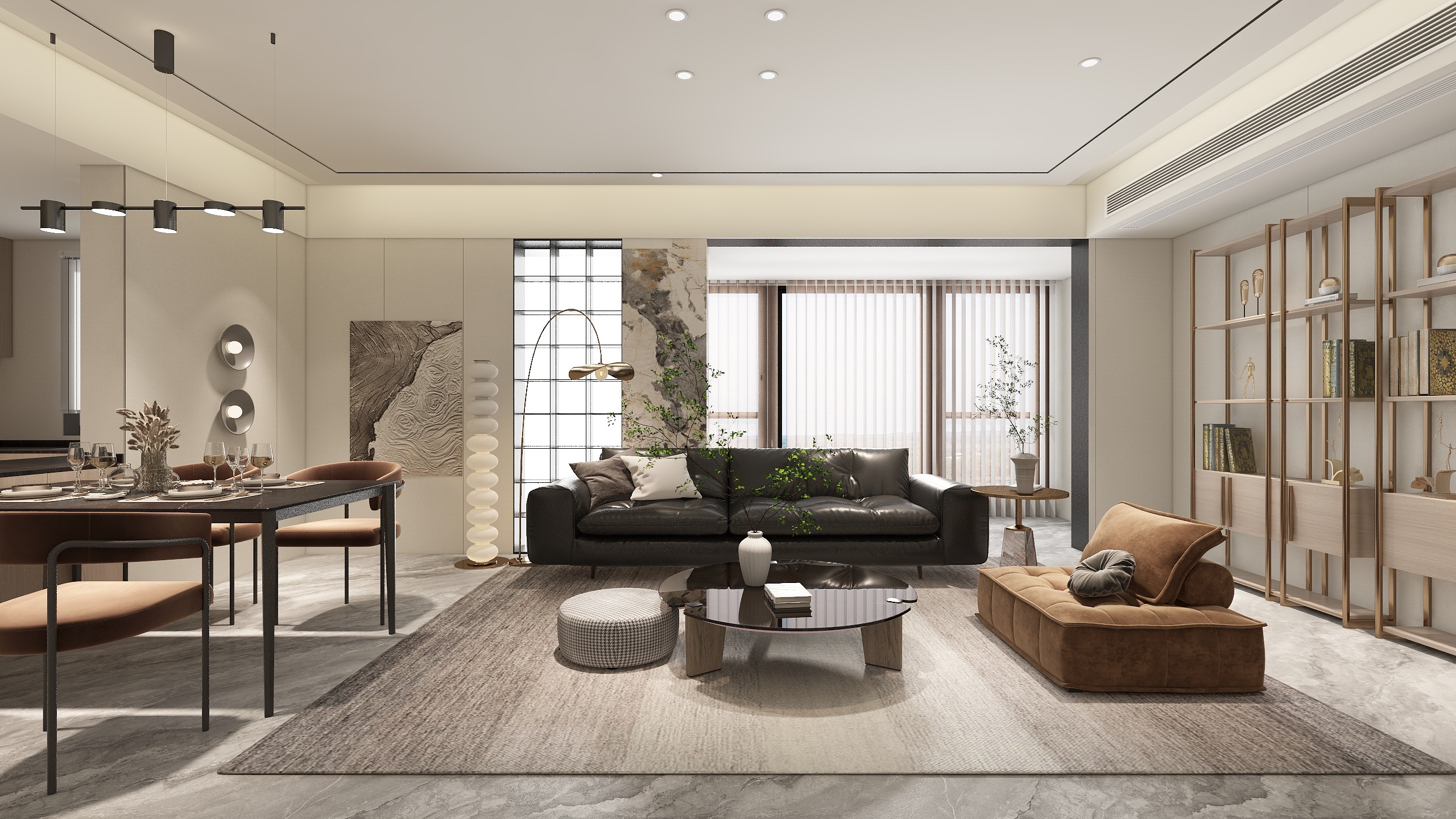 虾米yDiM-现代简约78㎡-装修设计方案