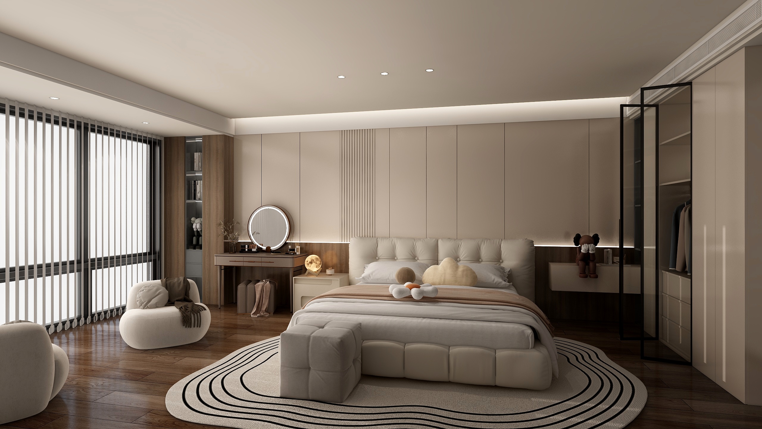 番茄酱拌粉-现代简约41㎡1室-装修设计方案