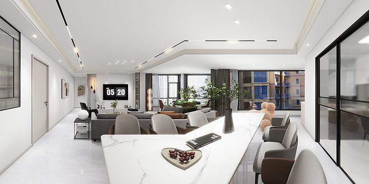 全案设计邹勋-虹桥首府-装修设计方案