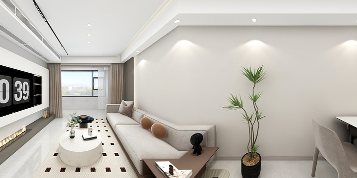 龚行一室内设计-融创广场13-1803 冯总-装修设计方案