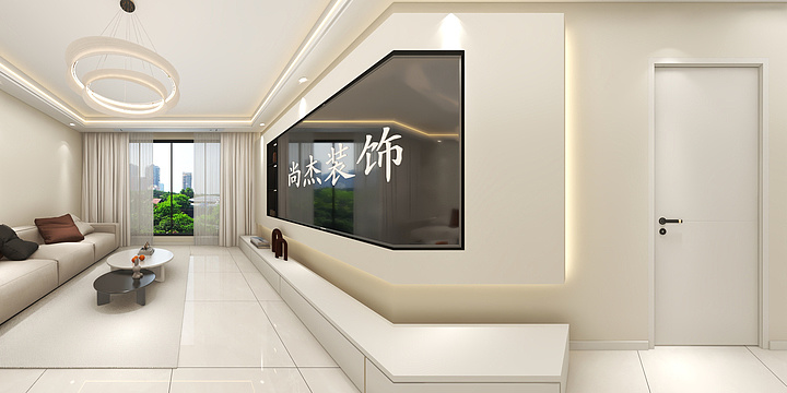 安达市艾米室内设计工作室-4412尚杰—两室奶油-装修设计方案