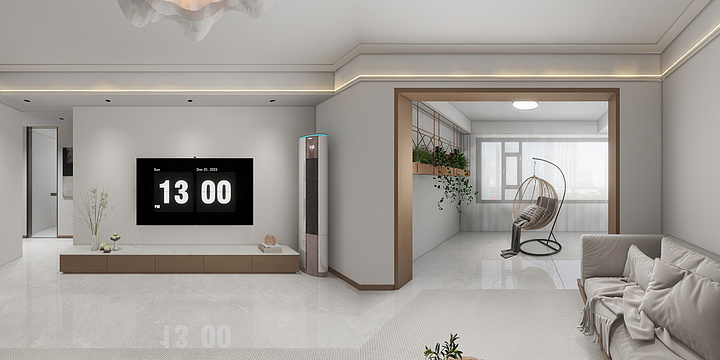 本色-空间设计-越秀水岸-装修设计方案