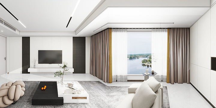 室内设计师顾胜浩-花语尚东-装修设计方案