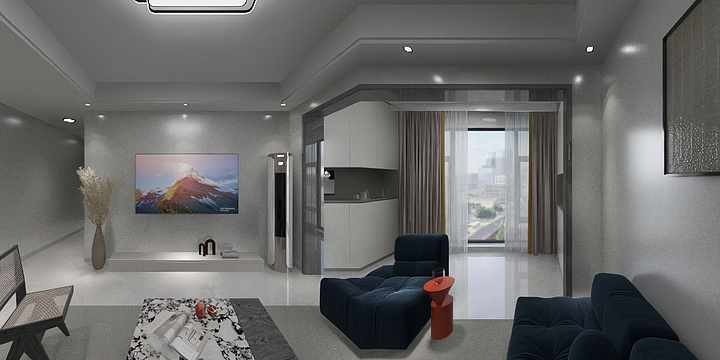 怡家智造-郴州熙园3栋408-装修设计方案